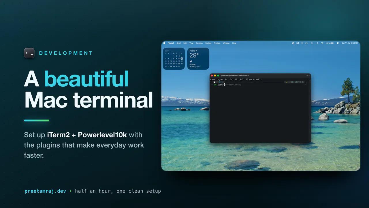 How to Set Up a Beautiful and Productive Mac Terminal